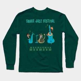 Snake Jazz Festival Long Sleeve T-Shirt